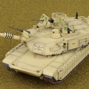 Panzerkampf M1A2 Abrams TUSK US Army 4th Armored Div 1/72 DIECAST Tank Pre-Built Model