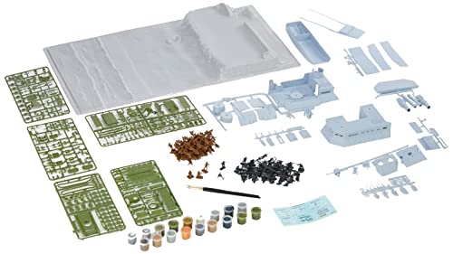 Airfix D-Day Operation Overlord 1:76 WWII Military Diorarama Plastic Model Kit Set A50162A, Multicolor