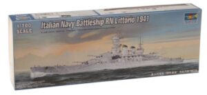 trumpeter 1/700 rn littorio italian navy battleship 1941 model kit