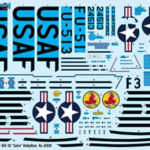 Hobbyboss HBB81808 1:18-F-86F-30 Sabre