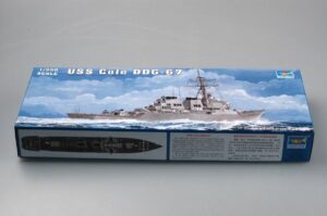 trumpeter 1/350 scale uss cole ddg67 arleigh burke class guided missile destroyer