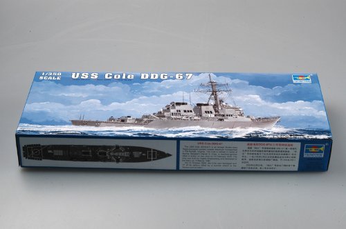 Trumpeter 1/350 Scale USS Cole DDG67 Arleigh Burke Class Guided Missile Destroyer