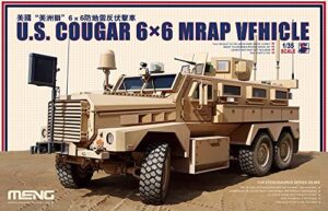 meng u.s. cougar 6×6 mrap vehicle model kit