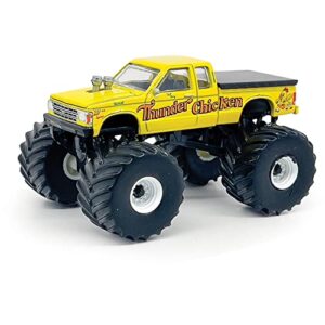 greenlight 1989 chevy s-10 thunder chicken, [yellow] kings of crunch series 9