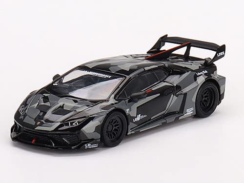 Lambo Huracan GT LB Works Digital Camouflage Limited Edition to 6360 Pieces Worldwide 1/64 Diecast Model Car by True Scale Miniatures MGT00398