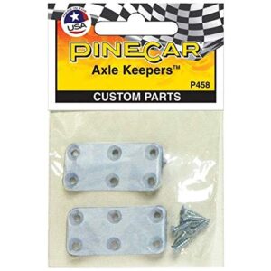 woodland scenics pine car derby custom parts, axle keepers