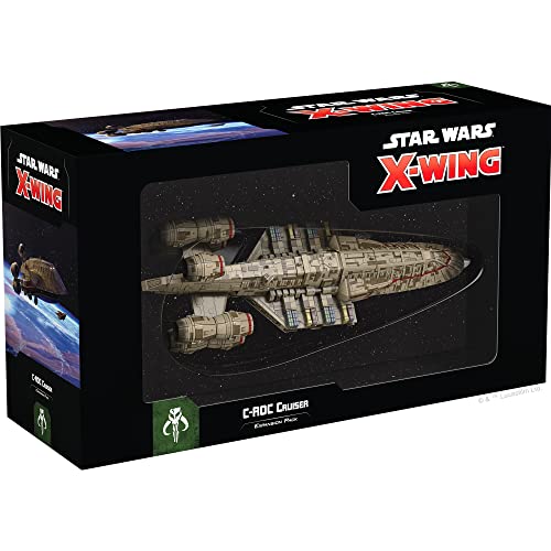 Star Wars X-Wing 2nd Edition Miniatures Game C-ROC Cruiser EXPANSION PACK | Strategy Game for Adults and Teens | Ages 14+ | 2 Players | Average Playtime 45 Minutes | Made by Atomic Mass Games