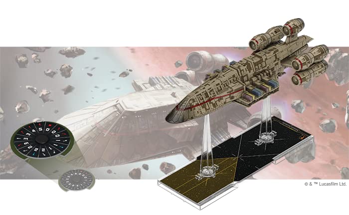 Star Wars X-Wing 2nd Edition Miniatures Game C-ROC Cruiser EXPANSION PACK | Strategy Game for Adults and Teens | Ages 14+ | 2 Players | Average Playtime 45 Minutes | Made by Atomic Mass Games