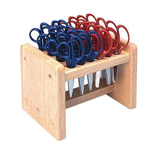 Colorations SCIRACK Natural Wood Scissor Rack