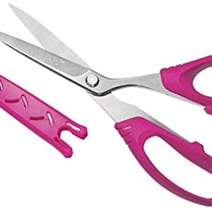 Havel's 30212 Serrated Fabric Scissors, 8-Inch , Pink