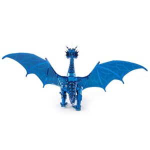 Fascinations Metal Earth Premium Series Blue Dragon 3D Metal Model Kit