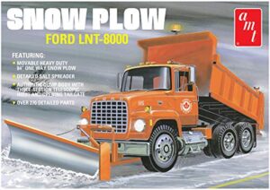 amt ford lnt-8000 snow plow 1:25 scale model kit