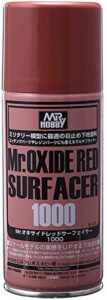 b525 mr. oxide red surfacer (rust) 1000, gsi creos