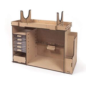 occre 19110 portable workshop cabinet (kit) for model builders