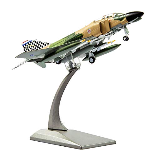 HANGHANG 1：100 F-4C Phantom Diecast Military Airplane Attack Plane Fighter Military Airplane Model for Decoration and Gift