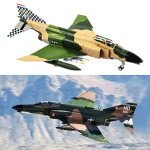 HANGHANG 1：100 F-4C Phantom Diecast Military Airplane Attack Plane Fighter Military Airplane Model for Decoration and Gift