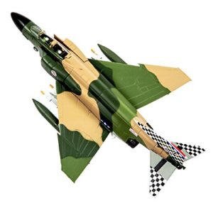 HANGHANG 1：100 F-4C Phantom Diecast Military Airplane Attack Plane Fighter Military Airplane Model for Decoration and Gift