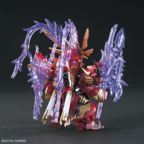 Bandai Lu Bu Sinanju & Hare: SD Sangoku Soketsuden x SD (57610), Purple, red, Gold, one-Size (BAS5057610)