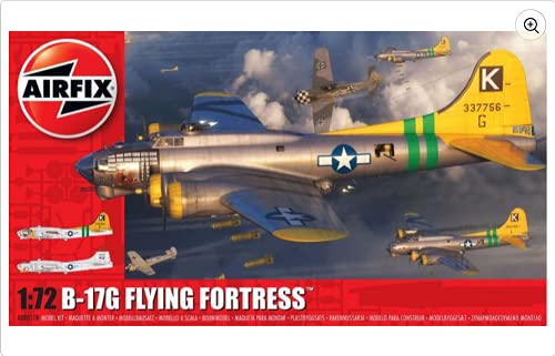 Airfix A08017B Boeing B17G Flying Fortress Series 8 Aircraft 1:72 Scale Model Kit