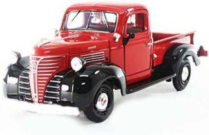 motormax 74278 1941 41 plymouth pick up truck 1/24 diecast red,#g14e6ge4r-ge 4-tew6w206345
