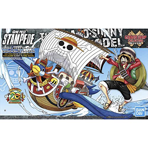 Bandai Spirits Grand Ship Collection Thousand Sunny (Flying Model) Onepiece, Multi