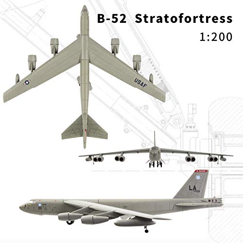 Lose Fun Park 1：200 Scale B-52 Military Airplane Model Diecast Planes Model Collection