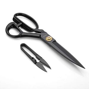 Left-Handed Dressmaking Scissors by doto - Dressmaker Shears for Lefty - Tailor's Scissors for Cutting Fabric, Leather DT-004-L-A4