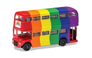 corgi gs82337 london bus – rainbow best of british
