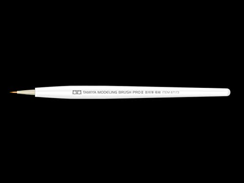 TAMIYA Modeling Pointed Brush PRO II Extra Fine TAM87173 Paint Brushes