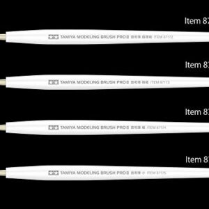 TAMIYA Modeling Pointed Brush PRO II Extra Fine TAM87173 Paint Brushes