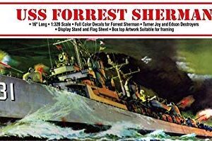 Atlantis H352 USS Forrest Sherman Destroyer Plastic Model 1/320