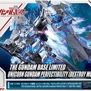 Bandai HG 1/144 THE GUNDAM BASE LIMITED Unicorn Gundam Perfectibility [Destroy Mode]