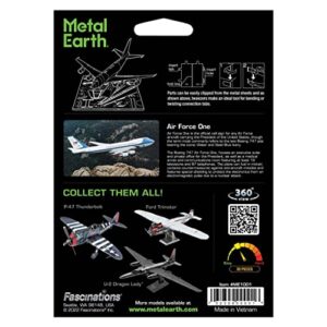 Metal Earth Air Force One 3D Metal Model Kit Fascinations