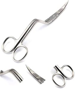 odontomed2011 6 inch double-curved machine embroidery scissors double curved pro bent handle scissor from odm