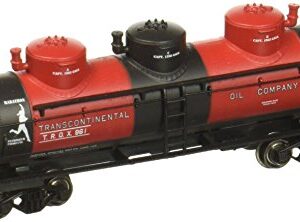 Bachmann Industries 3 Dome Tank Transcontinental Oil Company Car, N Scale