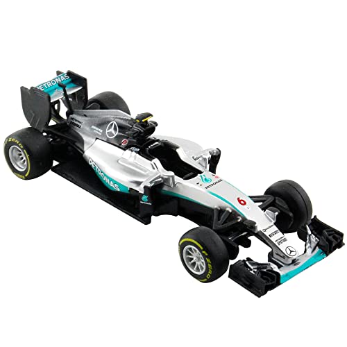 Bburago Mercedes-Benz W07 H F1#6 Nico Rosberg 2016 1/43 Diecast Model Car 38026