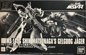 hg 1/144 shin matsunaga’s gelgoog j plastic model kit