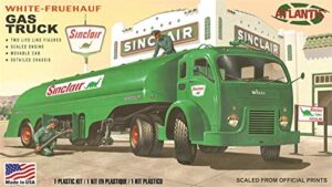 atlantis vintage gas truck plastic model kit 1/48 models green