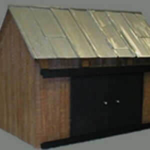 CORRUGATED ROOFING 12 pc. set // Craft Projects/Model Railroad Buildings/Miniatures, Bird Houses,& Dioramas