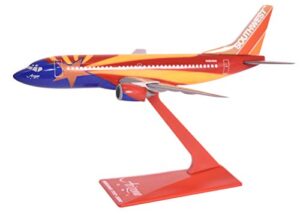 southwest arizona 737-300 airplane miniature model plastic snap fit 1:200 part# abo-73730h-402