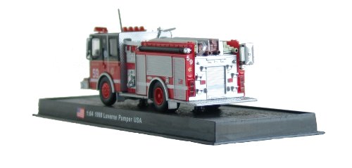 Luverne Pumper Fire Truck Diecast 1:64 Model (Amercom GB-17)