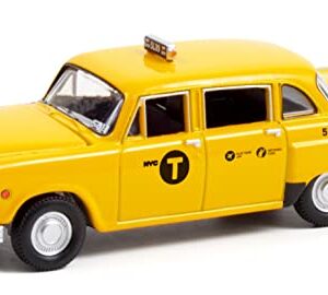 1974 Checker Yellow #5L89 N.Y.C. Taxi John Wick: Chapter 3 - Parabellum 2019 Movie Hollywood Series 1/64 Diecast Model Car by Greenlight 44930 F