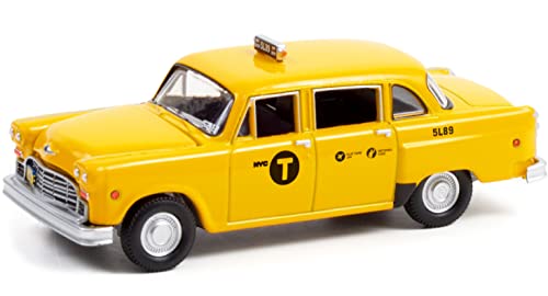 1974 Checker Yellow #5L89 N.Y.C. Taxi John Wick: Chapter 3 - Parabellum 2019 Movie Hollywood Series 1/64 Diecast Model Car by Greenlight 44930 F