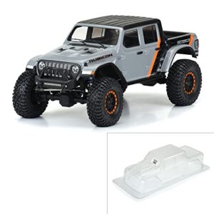 pro-line racing 1/10 2020 jeep gladiator clear body 12.3″ 313mm wheelbase crwlrs pro353500 car/truck bodies wings & decals