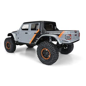 Pro-line Racing 1/10 2020 Jeep Gladiator Clear Body 12.3" 313mm Wheelbase Crwlrs PRO353500 Car/Truck Bodies Wings & Decals