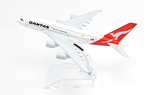 TANG DYNASTY(TM 1:400 16cm Air Bus A380 Qantas Metal Airplane Model Plane Toy Plane Model