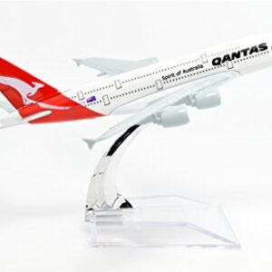 TANG DYNASTY(TM 1:400 16cm Air Bus A380 Qantas Metal Airplane Model Plane Toy Plane Model