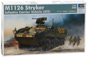 trumpeter 1/35 m1126 stryker infantry carrier vehicle (icv)