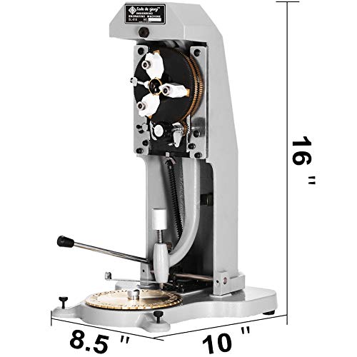 VEVOR Inside Ring Engraver Double Sided Dial Ring Engraver Stamper 1.5mm-2.0mm Character Letter Block Ring Engraver Machine for Rings Inner Engraving