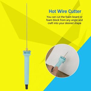 Hot Wire Pen, Styrofoam Cutting Hot Pen Polystyrene Cutting Machine Hot Wire Cutter, for Amateur DIY, Art Making, Foam Carving(15cm(9v 6A))